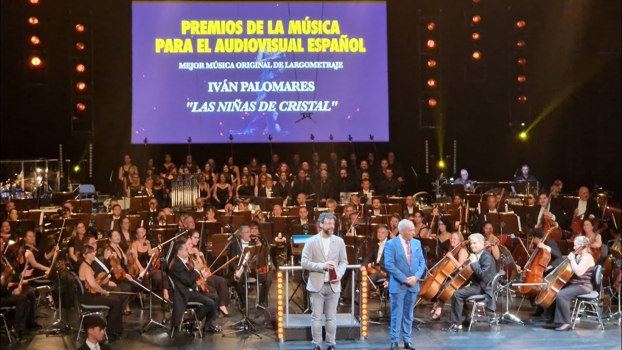 LAS NIÑAS DE CRISTAL. IVÁN PALOMARES. PREMIOS DE LA MUSICA PARA EL AUDIOVISUAL. FIMUCITÉ. 14.07.2023