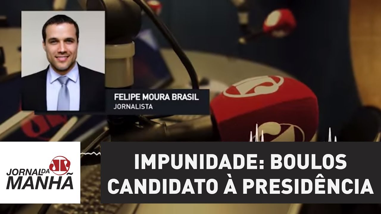 Efeito ilustrativo da impunidade: Boulos candidato &agrave; Presid&ecirc;ncia | Felipe Moura Brasil