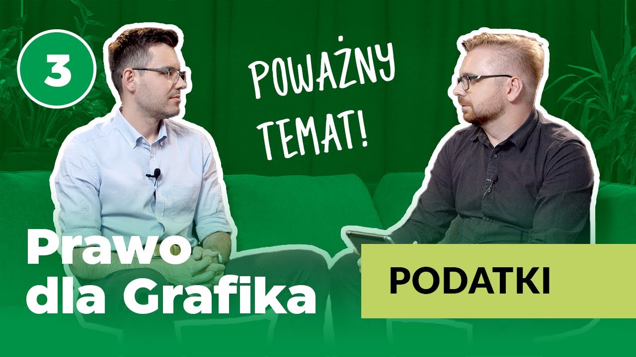 Jak rozliczać się z podatk&oacute;w? // Prawo dla grafika 3️⃣