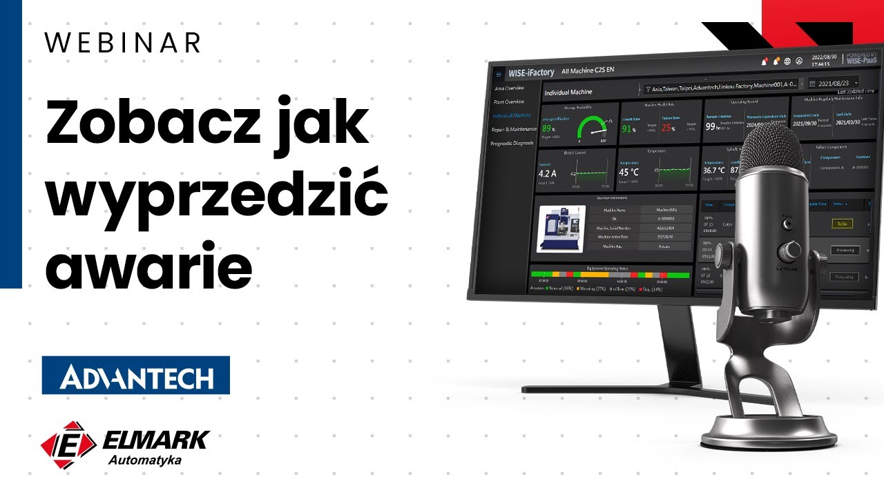 Webinar: Smart Factory, inteligentna fabryka i Utrzymanie Ruchu w praktyce