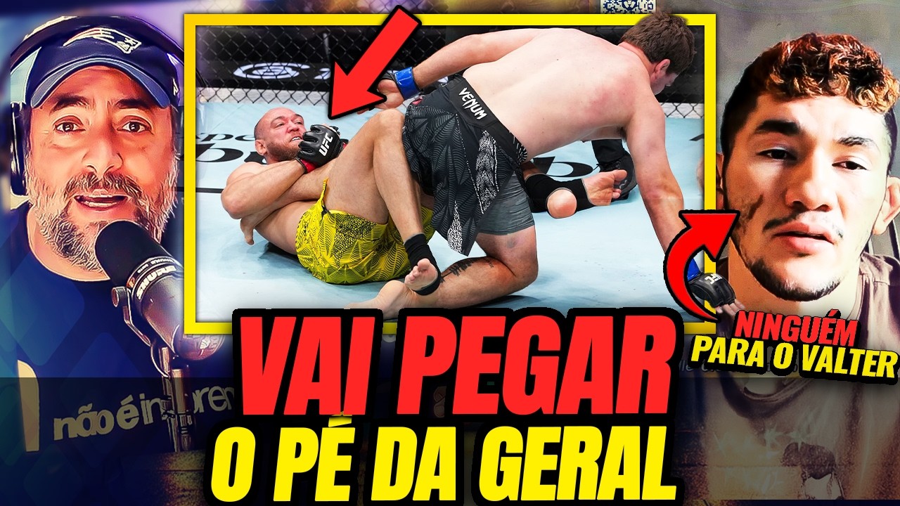 VALTER WALKER EST&Aacute; A UMA FINALIZA&Ccedil;&Atilde;O DE BATER O RECORD DO ROYCE GRACIE 😱