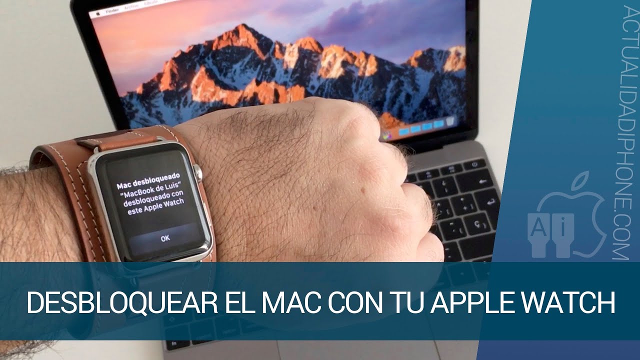 Cómo desbloquear un Mac con tu Apple Watch