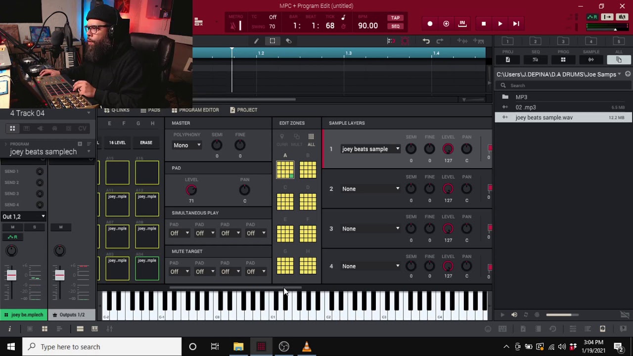MPC BEAT TUTORIAL - J.DEPINA