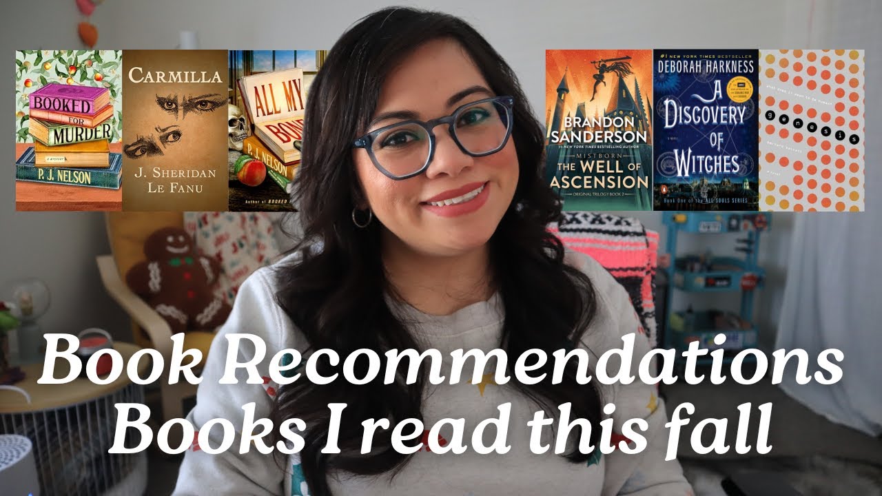 Vlogmas Ep.7 - Fall Reading Roundup & Book Recommendations
