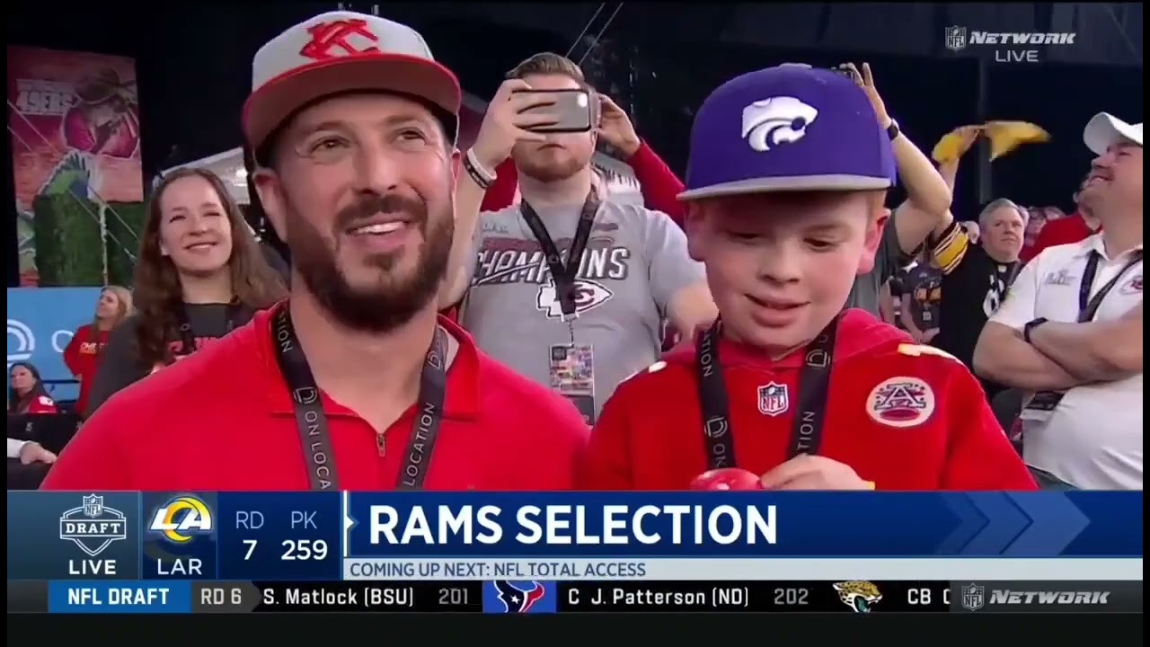 The Los Angeles Rams Draft Mr.Irrelevant 