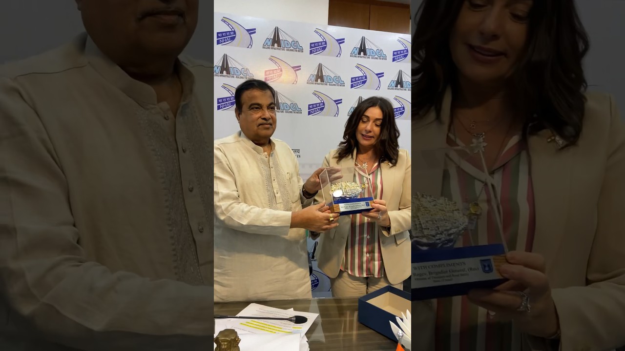 📍New Delhi | Meeting with Mr. Miri Regev, Minister of Transport, Israel | Nitin Gadkari