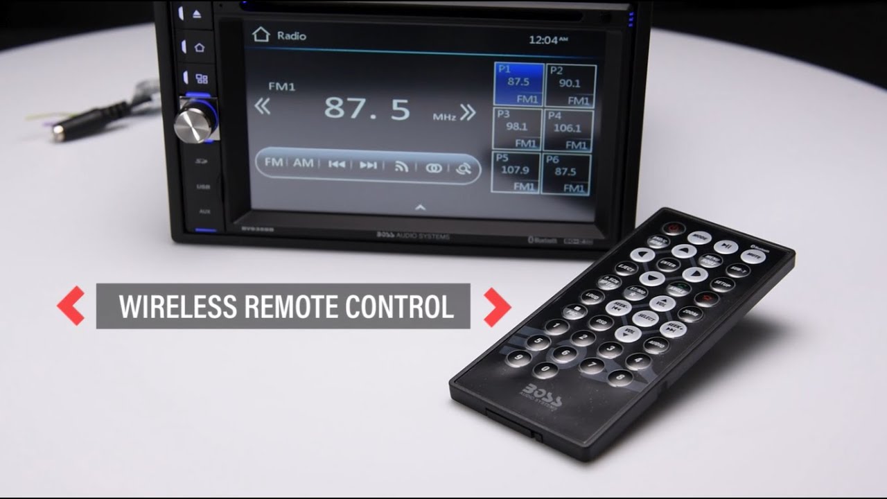 BVB9358RC Double Din Sterep With Backup Camera | BOSS Audio Systems