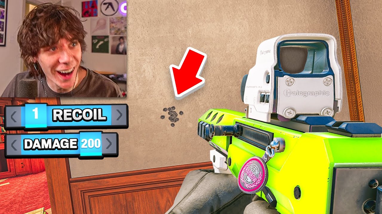 I Gave the SMG-12 ZERO RECOIL