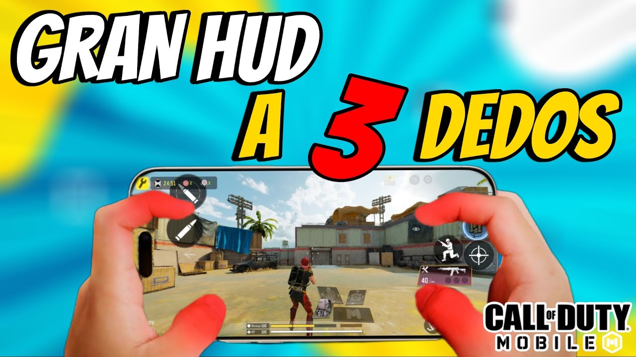 EL MEJOR HUD A 3 DEDOS PARA CALL OF DUTY MOBILE