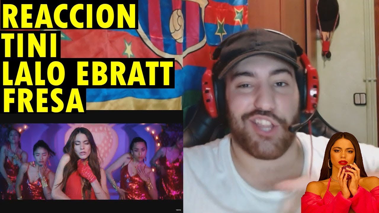 TINI, Lalo Ebratt - Fresa (REACCIÓN)