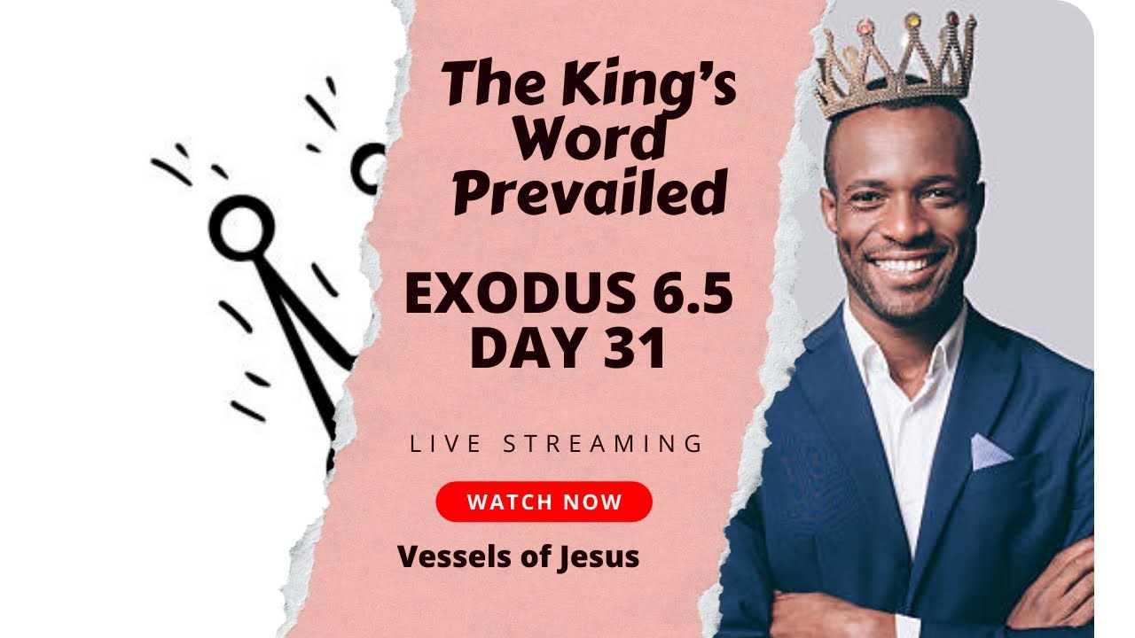 Day 31 | Exodus 6.5