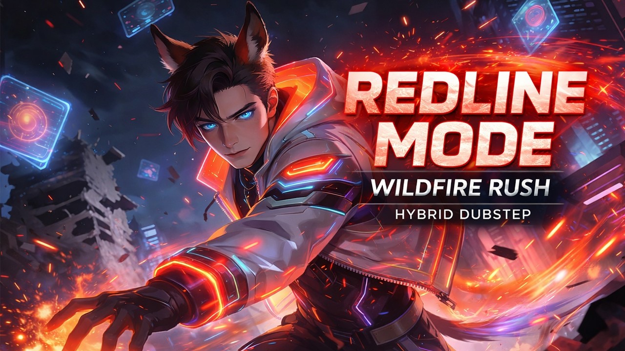 REDLINE PROTOCOL – Wildfire Rush | Aggressive Hybrid Dubstep (Boss Fight Music)