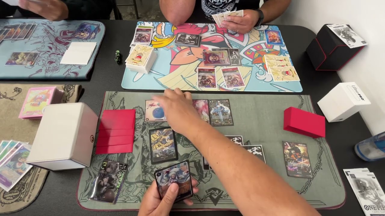 (EB02) Rob Lucci vs Belo Betty! Rare & Sleeveless Locals Round 1! One Piece TCG POV