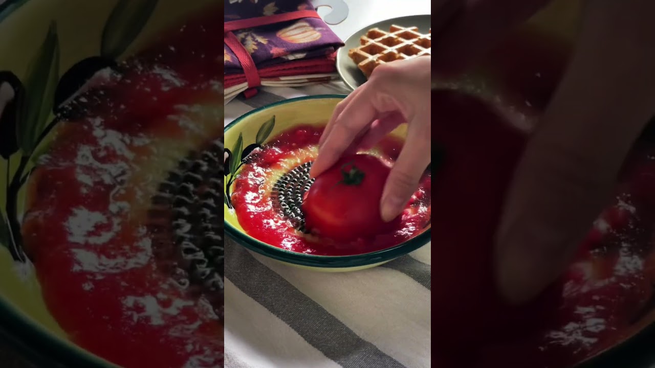 I grated 🍎&hellip; and THIS happened 😳 #garlicgrater FoodASMR #OddlySatisfying #Grating #Shorts #food