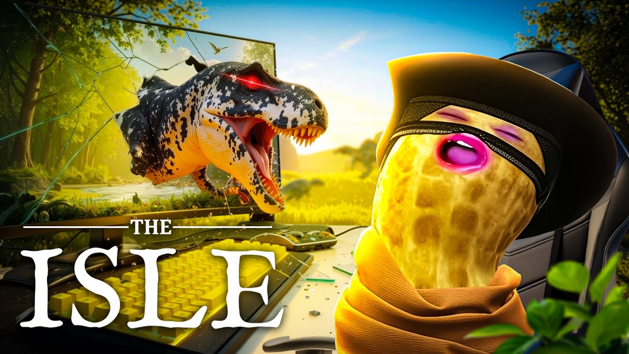Чрезмерная зависимость TheBurntPeanut от The Isle | Забавные моменты