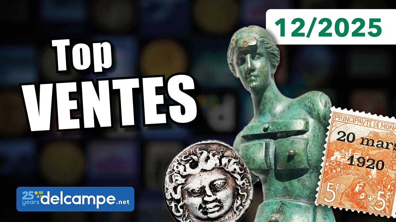 Les +BELLES VENTES Delcampe (d&eacute;cembre 2025) | Les objets de collection de la marketplace
