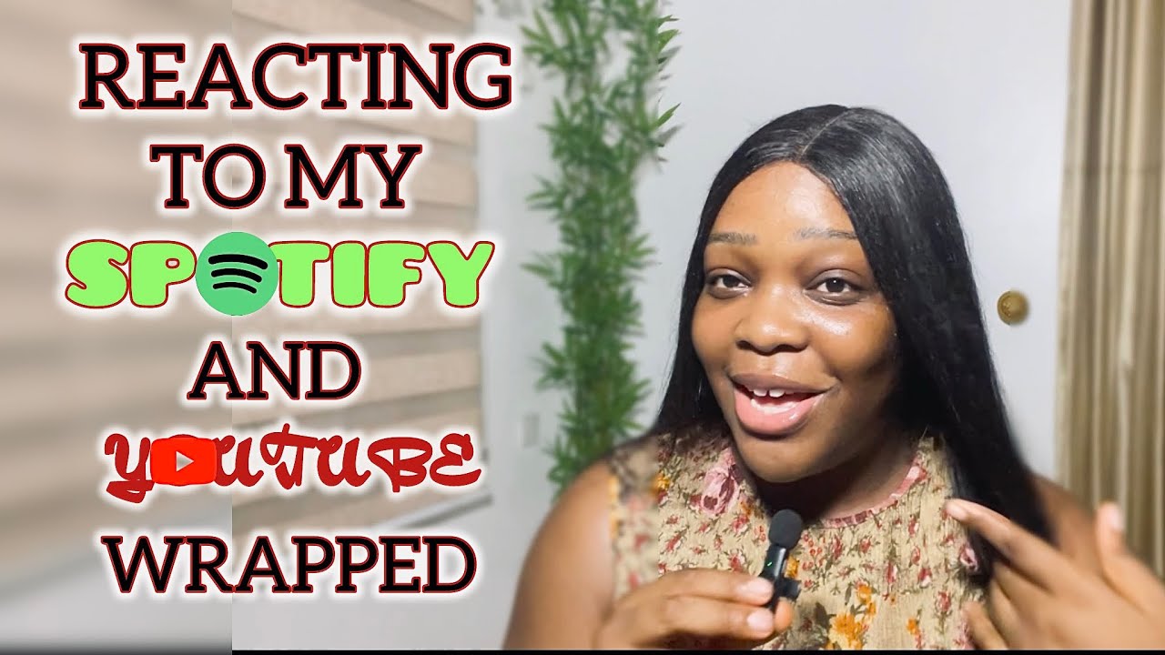 VLOGMAS DAY 24:REACTING TO MY SPOTIFY AND YOUTUBE WRAPPED 🎉