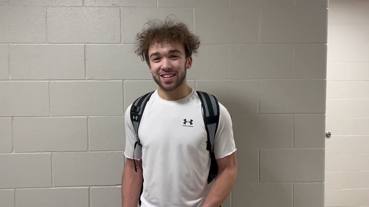 Spring Lake&rsquo;s Eli Morrison after district win over Oakridge