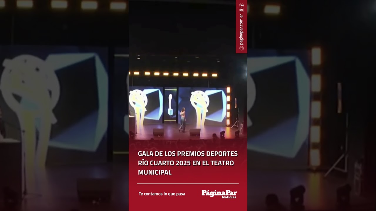 Río Cuarto celebró a sus deportistas en una noche cargada de emoción