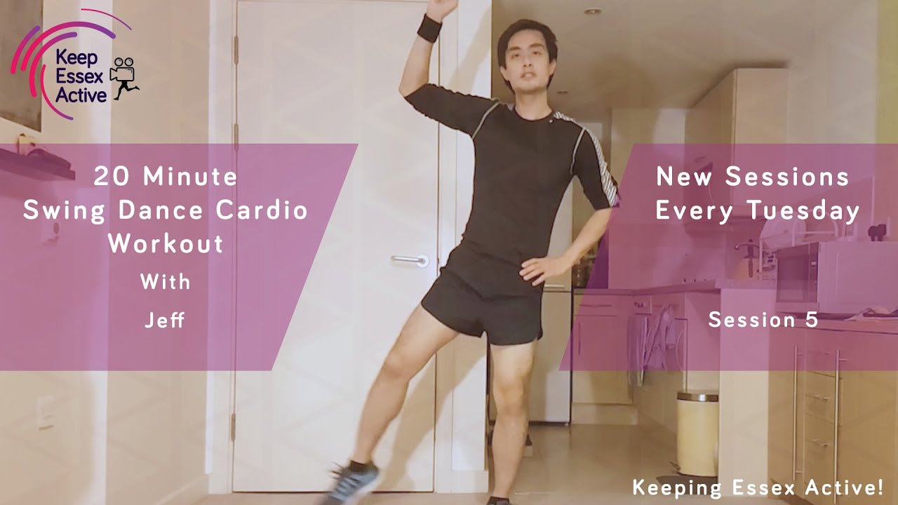 20 Minute Swing Dance Cardio Session | Work Out with Jeff | Session 5