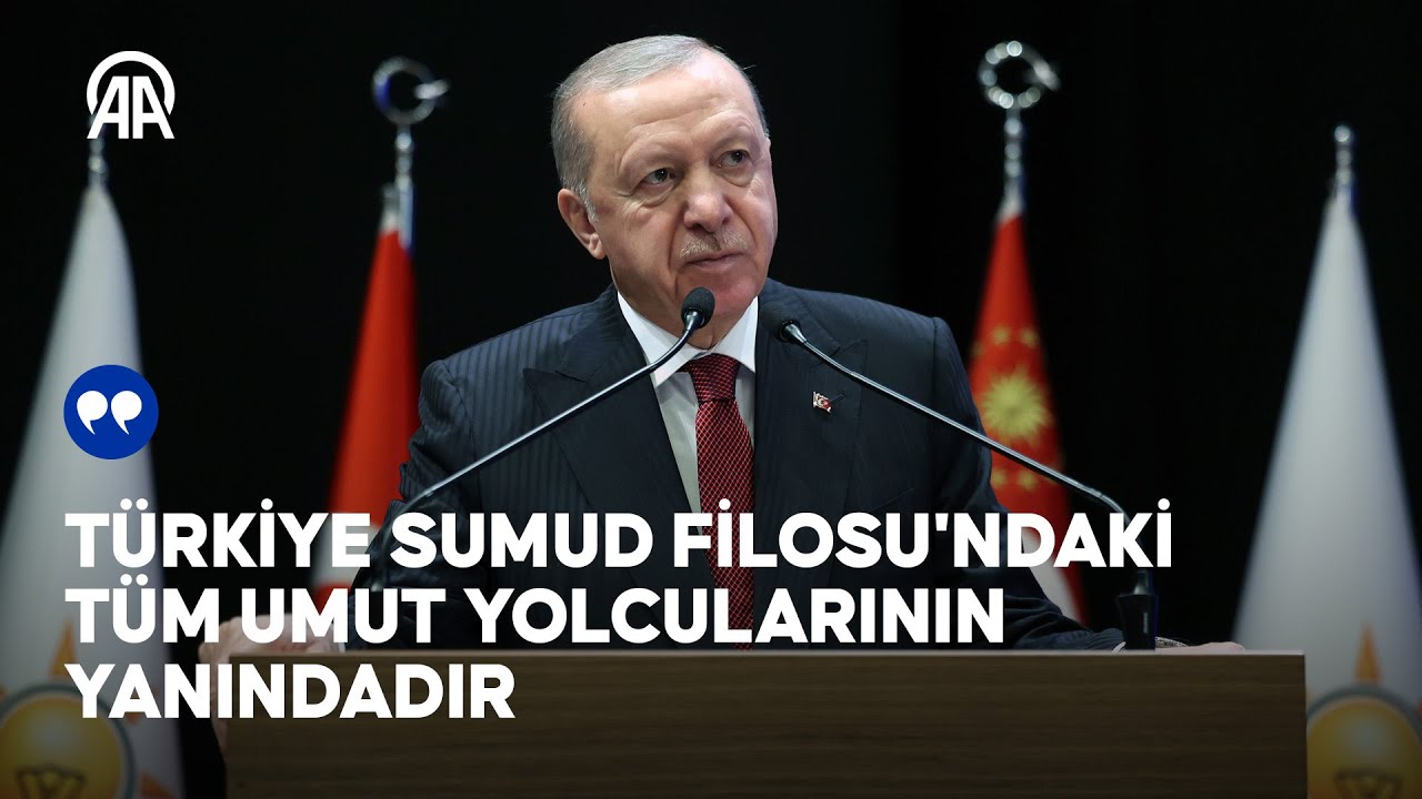 Cumhurbaşkanı Erdoğan: T&uuml;rkiye Sumud Filosu'ndaki t&uuml;m umut yolcularının yanındadır