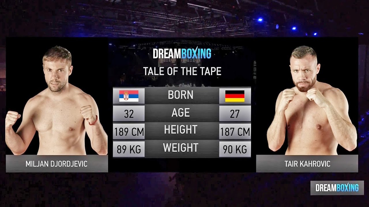 Tahir Kahrovic vs Miljan Djordjevic | FULL FIGHT | Dream Boxing Berlin