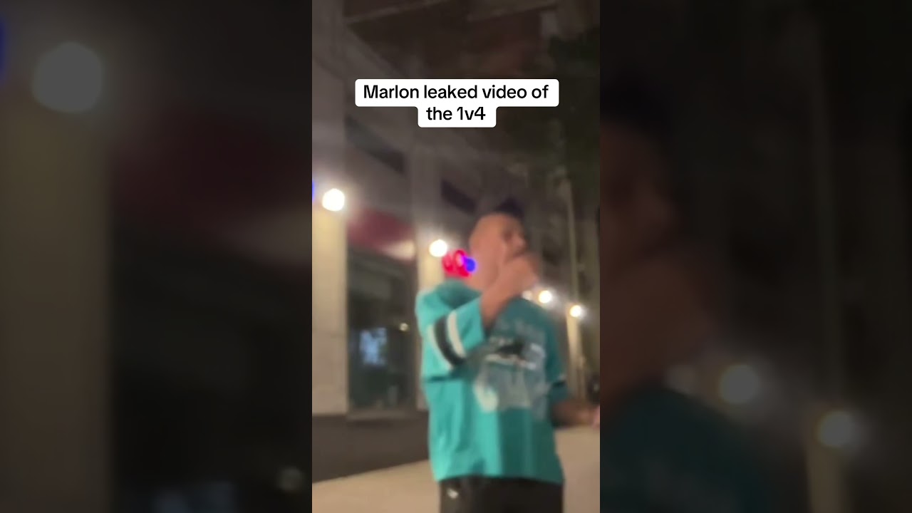 Marlon leaked video of the 4v1 &hellip; #marlon #jumped #4v1 #streamers #clips #shorts