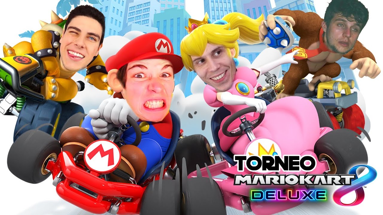 DAZ SE CABREA EN SERIO EN EL TORNEO DE MARIO KART 8 DE YOUTUBERS con RUBIUS SLIVER y MÁS