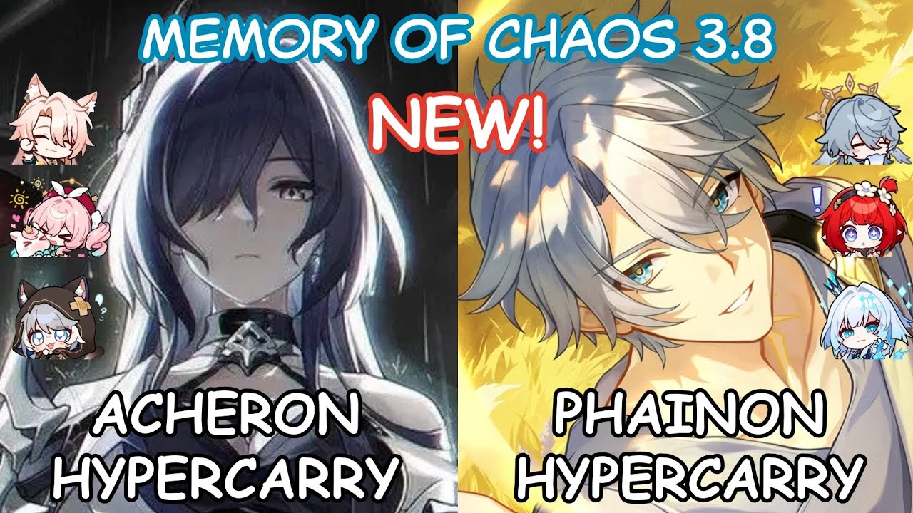 E0S1 Acheron Hypercarry & E0S1 Phainon Hypercarry - NEW MOC 3.8 - Honkai: Star Rail