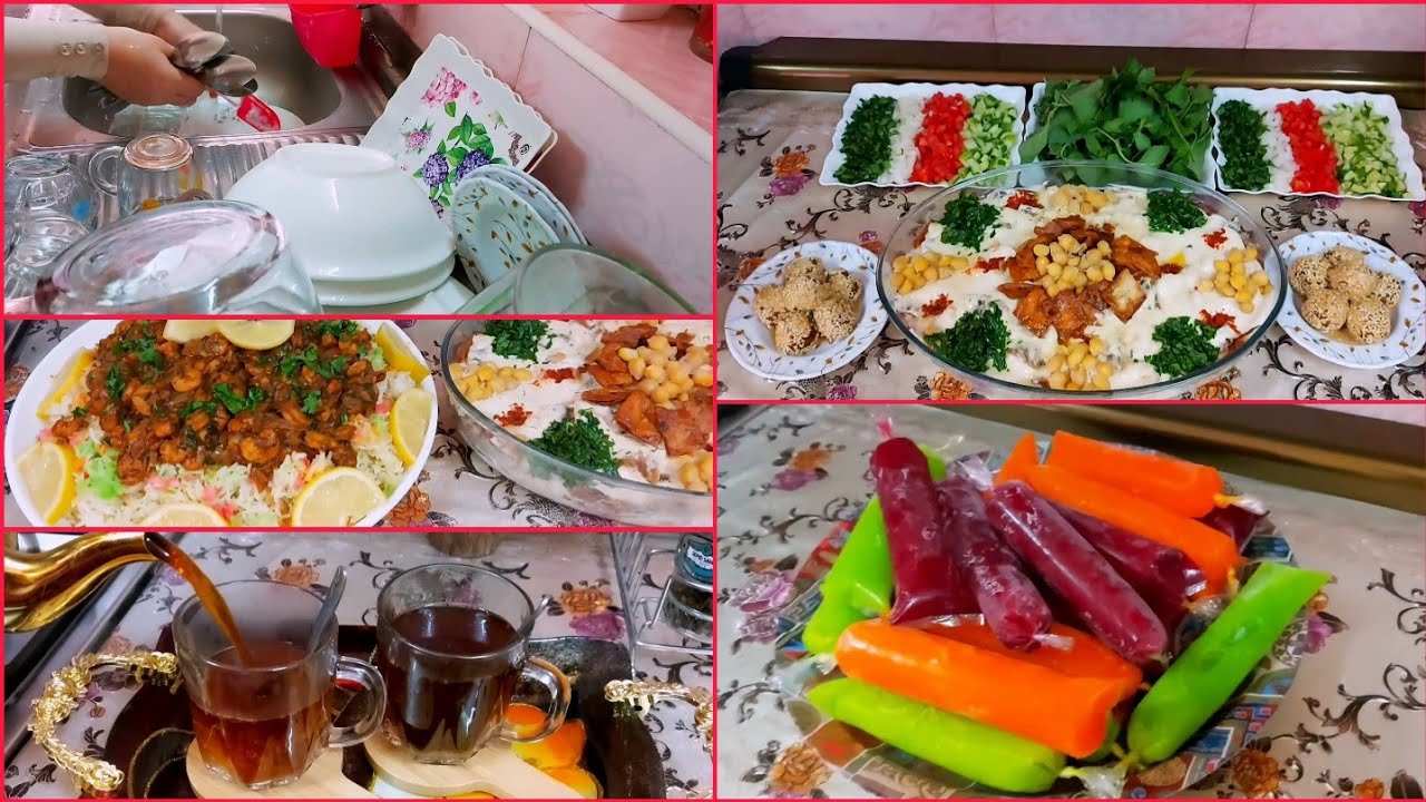 فتة الحمص /غسل مواعين /سالفة شنينه الي ماتسولف🤦🏻‍♀️