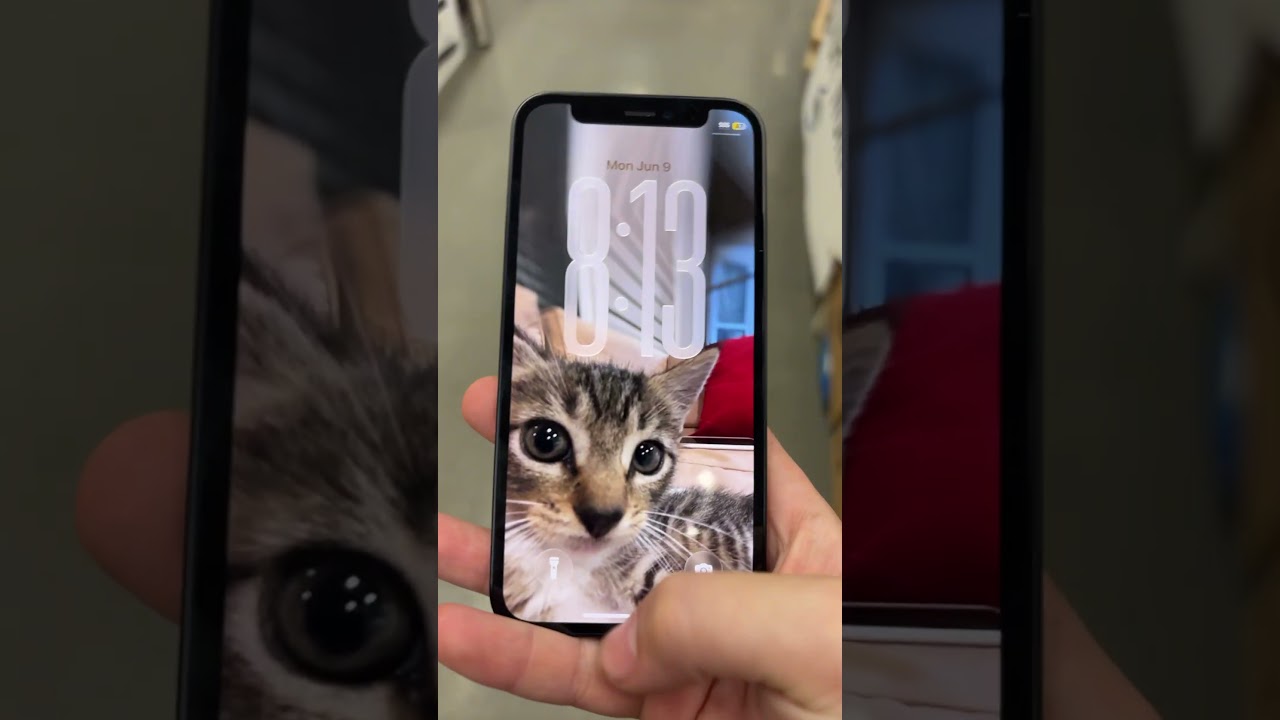 iphone 12 mini running ios 26 and unlock animation