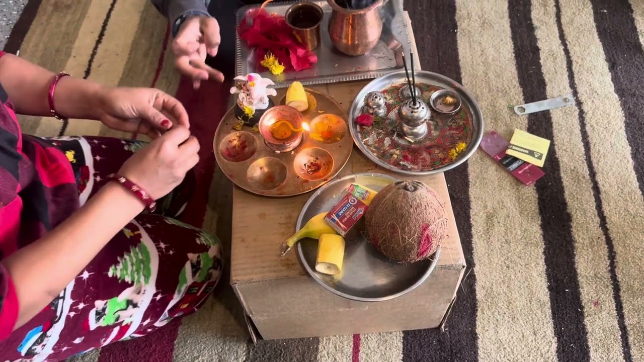 Tesla car Pooja 2024