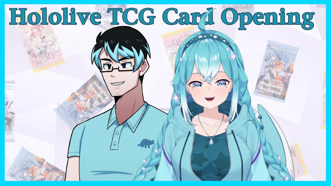 【HANCAM】Opening Hololive TCG Card Packs with @DinoDad !!