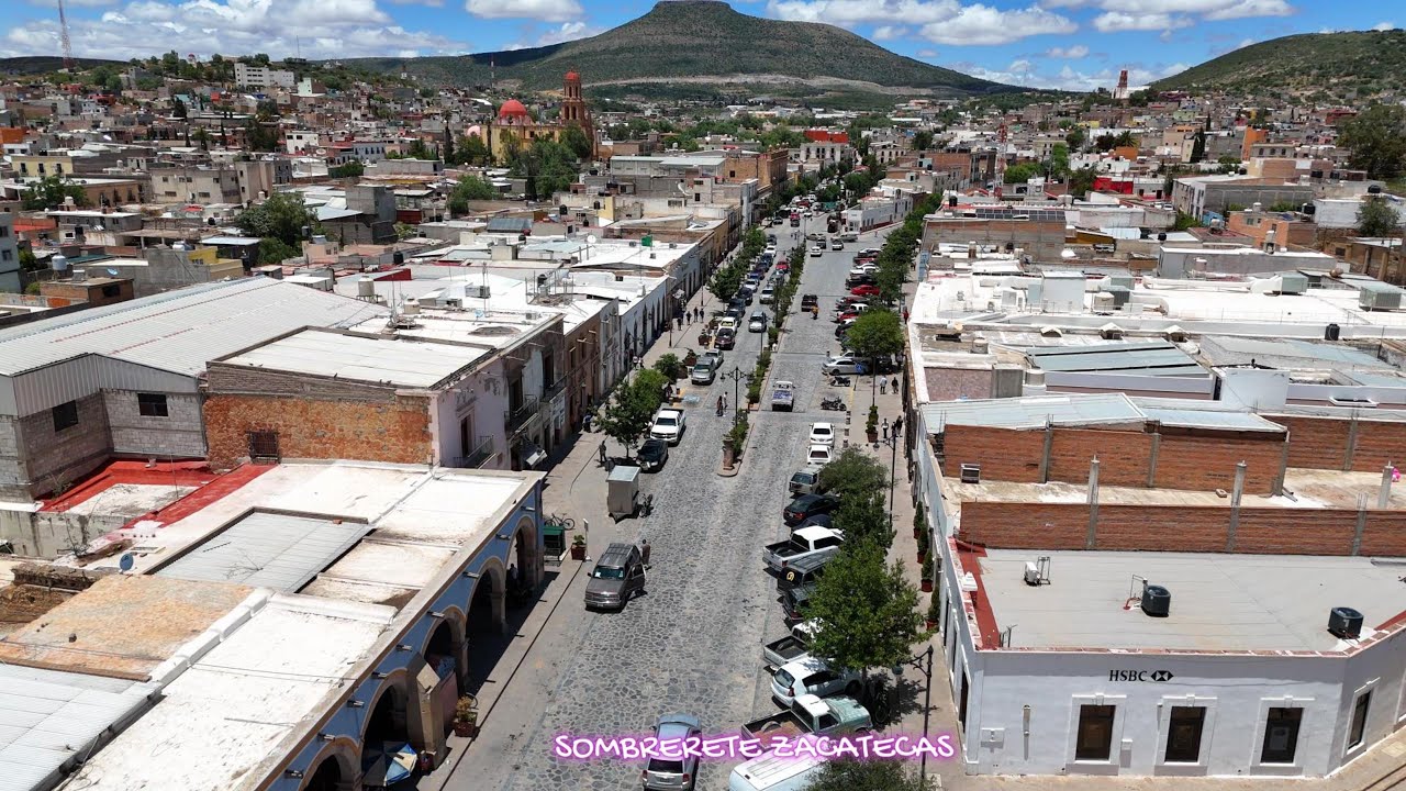SOMBRERETE ZACATECAS DRONE 4K