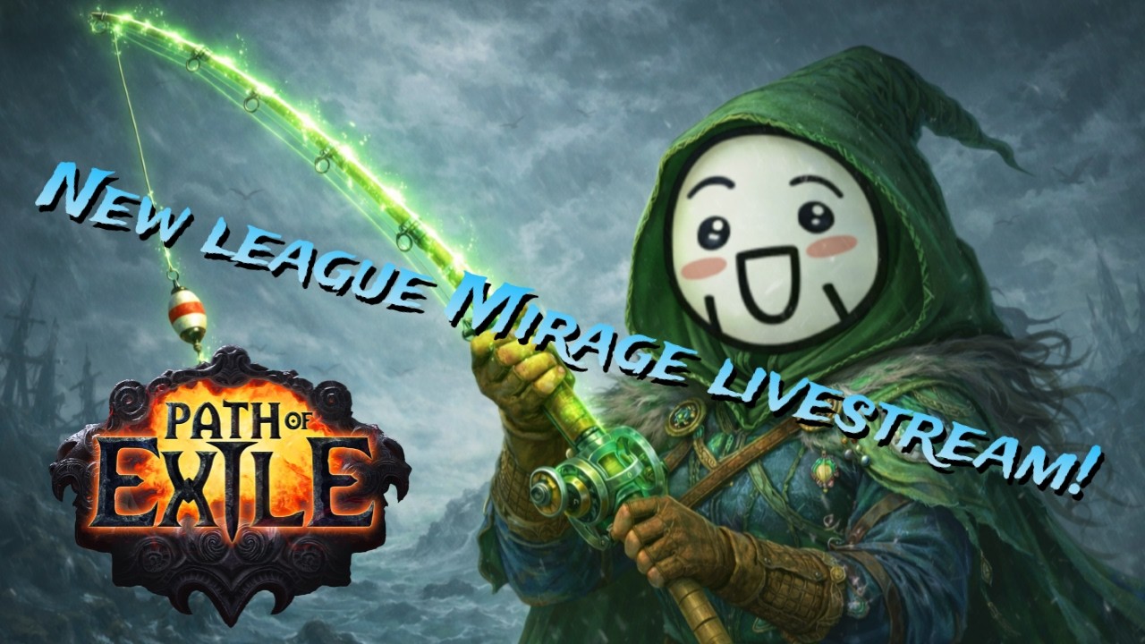 (live) PoE Mirage league livestream reaction today! Wheel of fortune for predictions?