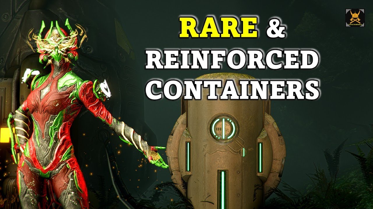 Можно ли найти редкие контейнеры с добычей в Warframe?
