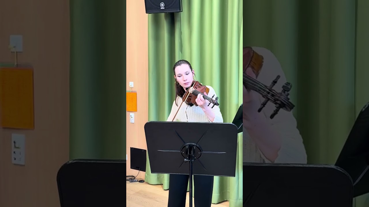 Meditation from Thais (Massenet).Julia Chrzanowska-Violine.