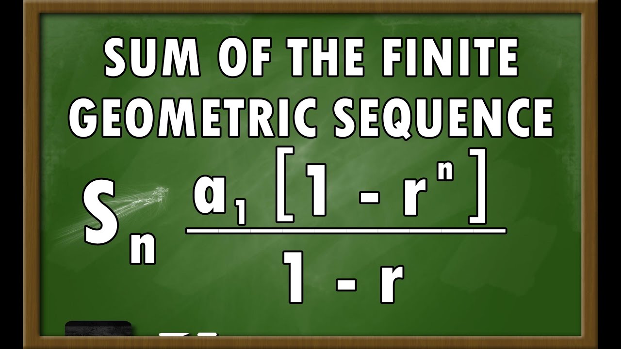 Sum of the Finite Geometric Sequence
