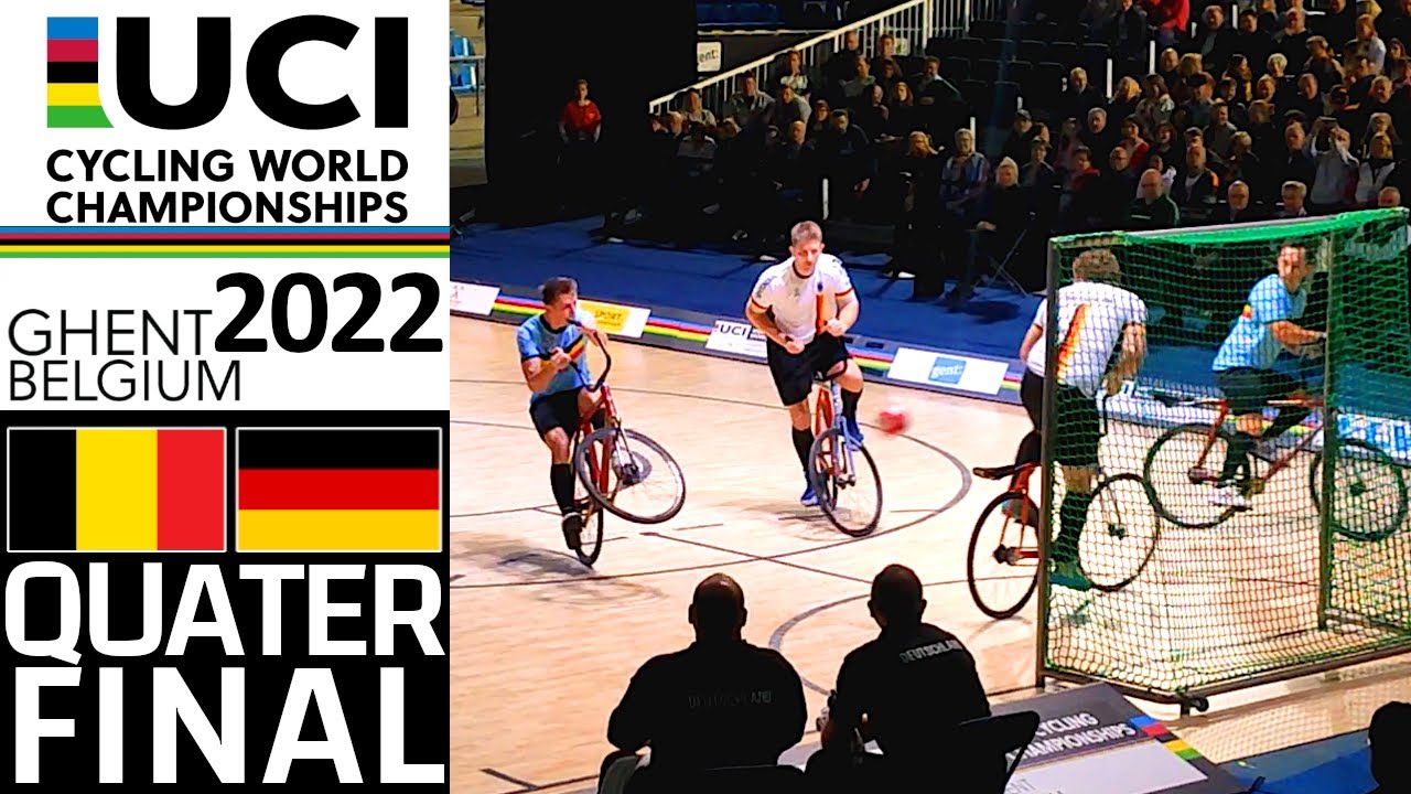 Cycleball Quarterfinal 2022 Germany - Belgium | Radball WM Viertelfinale Deutschland - Belgien