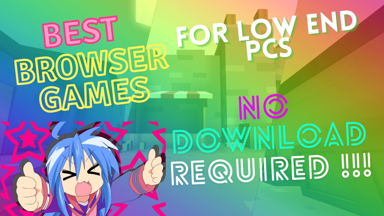 🎮 TOP Browser/.io Games To Play On Your PCs 🎮