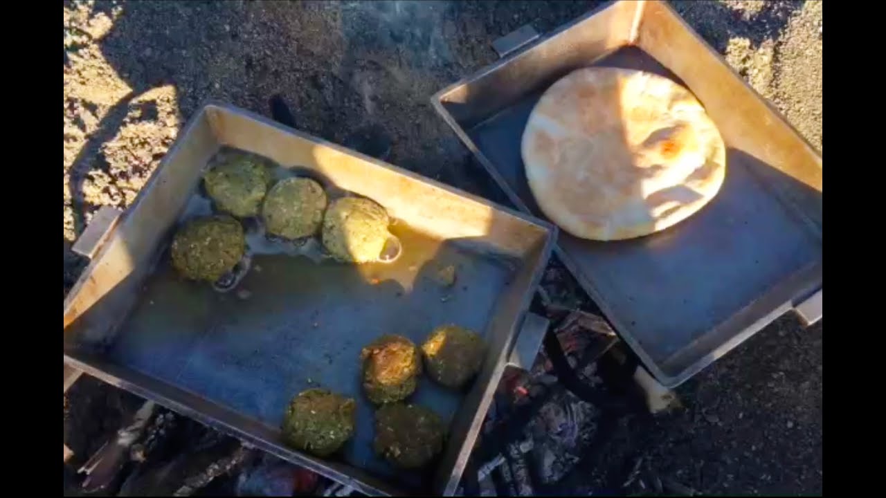 3 Minutes With a Maine Guide--Camp Kitchen Making Falafel