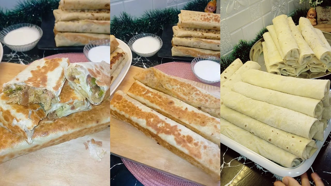 شورما الفراخ بتتبيلة رهيبة مش هتبطلى تعمليها