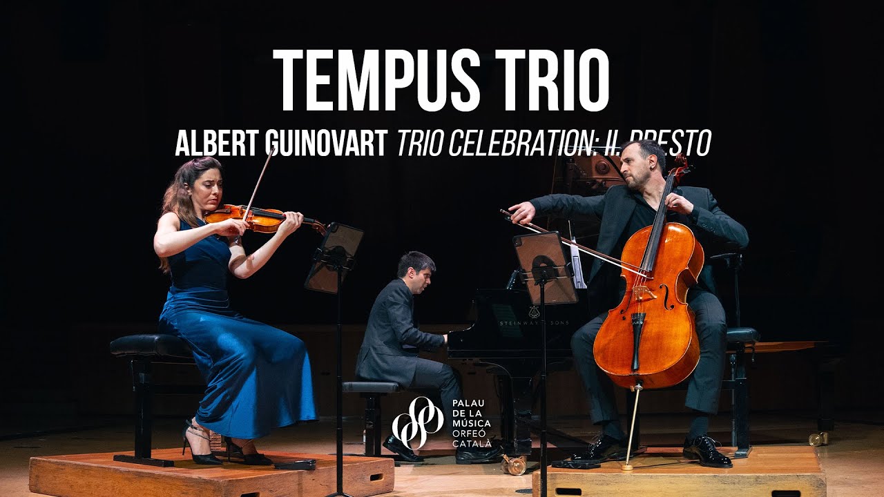 TEMPUS TRIO | Actuación en el Palau de la Musica Catalana
