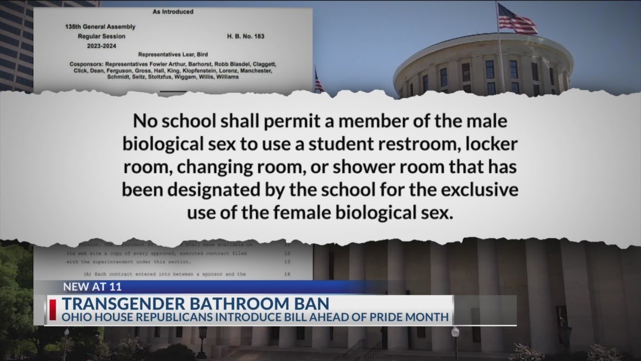 Ohio Republicans introduce transgender bathroom ban bill