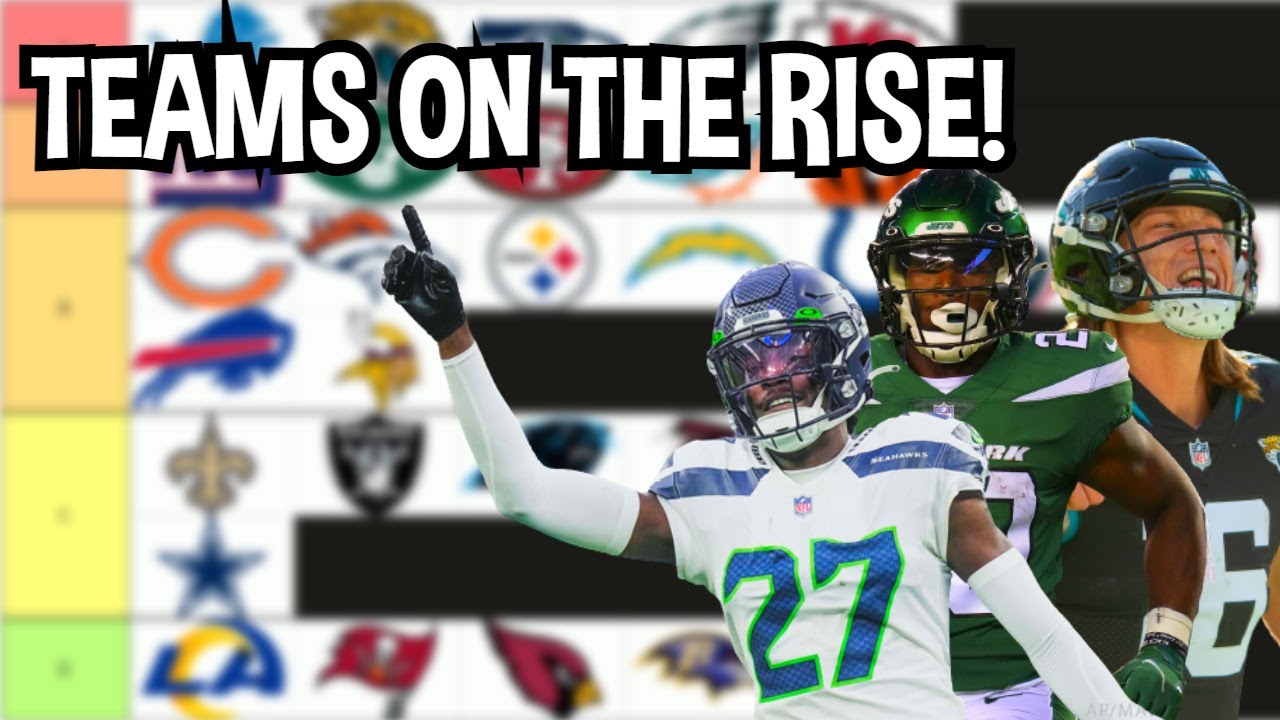 WHICH NFL TEAMS HAVE THE BRIGHTEST FUTURE? RANKING TEAMS ON THE RISE! NFL TIER LIST