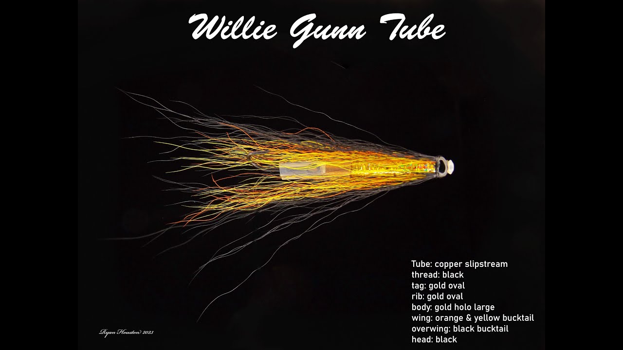 FLY TYING THE WILLIE GUNN SALMON FLY ON A COPPER TUBE WITH RYAN HOUSTON