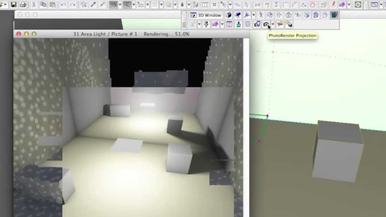ARCHICAD Light Sources: Area Light