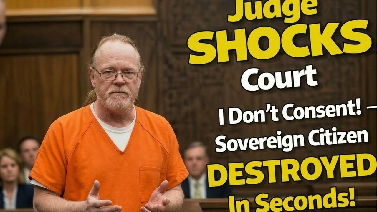 Judge SHOCKS Court I Don't Consent! — Sovereign Citizen DESTROYED In Seconds!