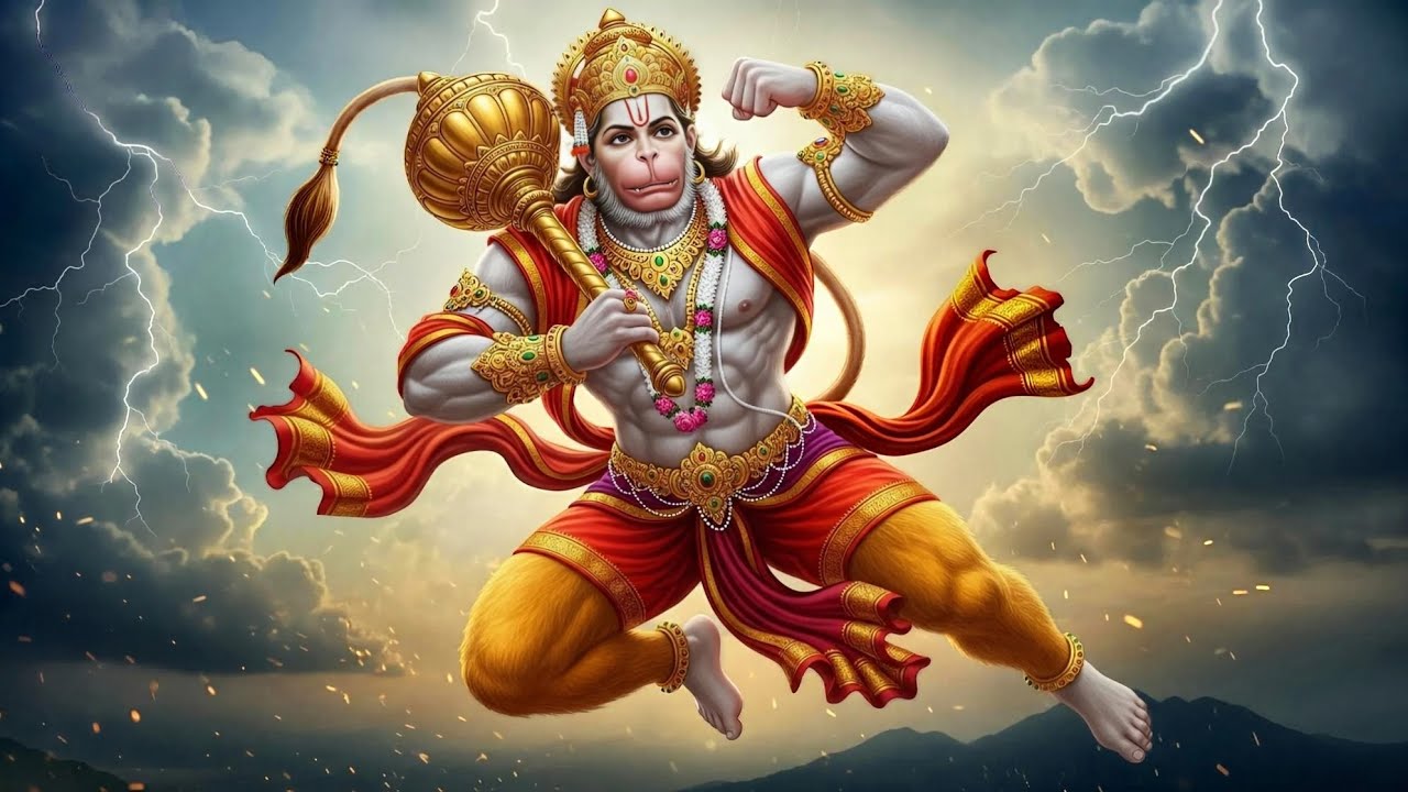 🌹ॐ हनुमते रुद्रात्मकाय हुं फट् मंत्र जप|Powerful Hanuman Mantra |108 Times Jaap🌹|#@OKSadhviGupta-OK 