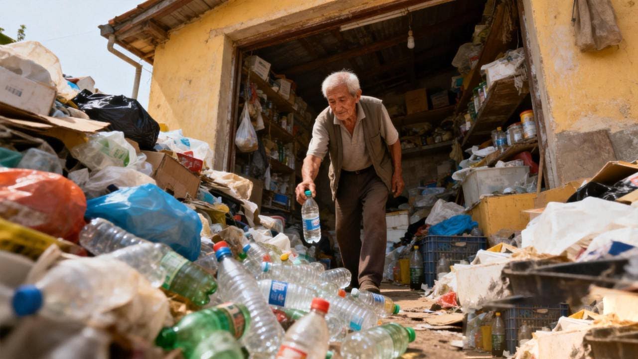 😱A hoarding-prone elderly person rents a house specifically to store their trash.